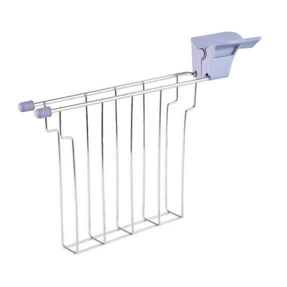 WeiLaiKeQi Bread Loaf Slice Holder Accessories Warming Rack for Baking Broiling grey