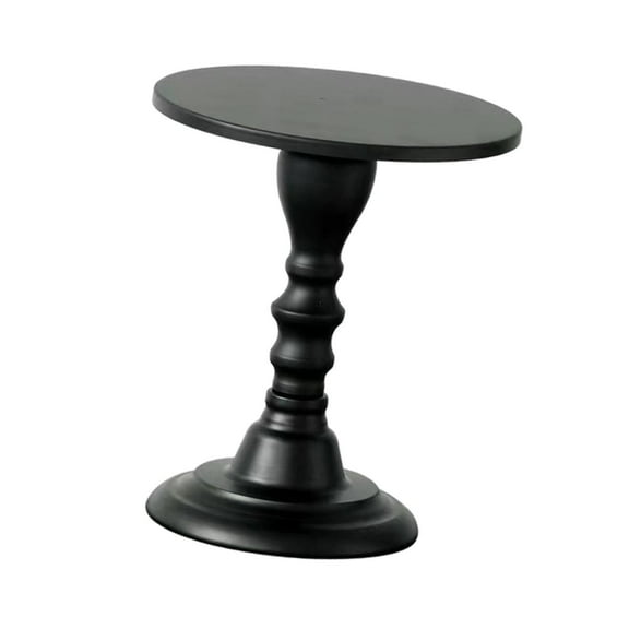 WeiLaiKeQi Cake Stand Cosmetic Organizer Photo Props Holder for Reception Event Wedding black 20x24cm