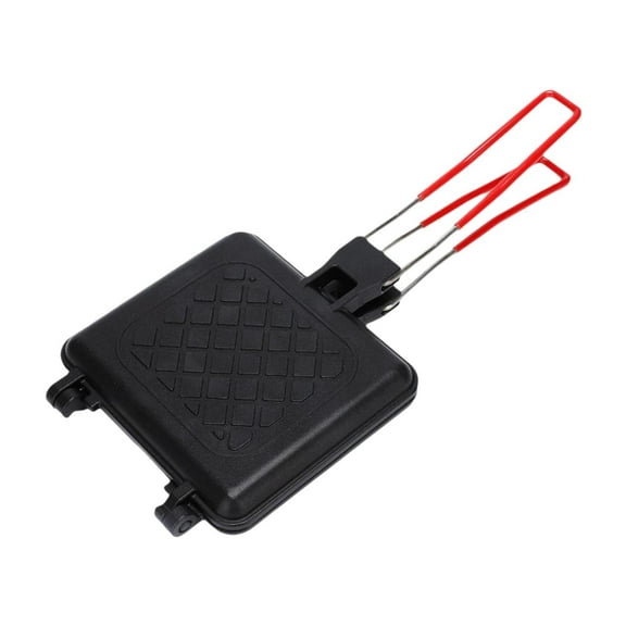 WeiLaiKeQi Camping Pie Maker Aluminum Alloy Sandwich Maker for Bread Frittatas Pancakes