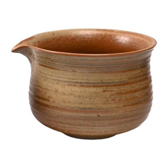 WeiLaiKeQi Ceramic Matcha Bowl Gift Porcelain Tea Bowl for Kitchen Tea Room Living Room Retro Design Yellow