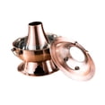 thumbnail image 1 of WeiLaiKeQi China Copper Chafing Dish Soup Pot Cooking Pot for Parties Buffets Household violet 32CM, 1 of 9
