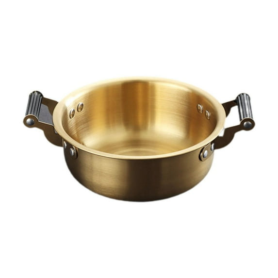 WeiLaiKeQi Cooking Pot French Fries Cooker Stockpot Steak Pot Cookware Korean Ramen Pot 22cm