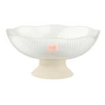 thumbnail image 1 of WeiLaiKeQi Decorative Pedestal Bowl Decor Snack Holder for Dinning Room Office Birthday White, 1 of 9