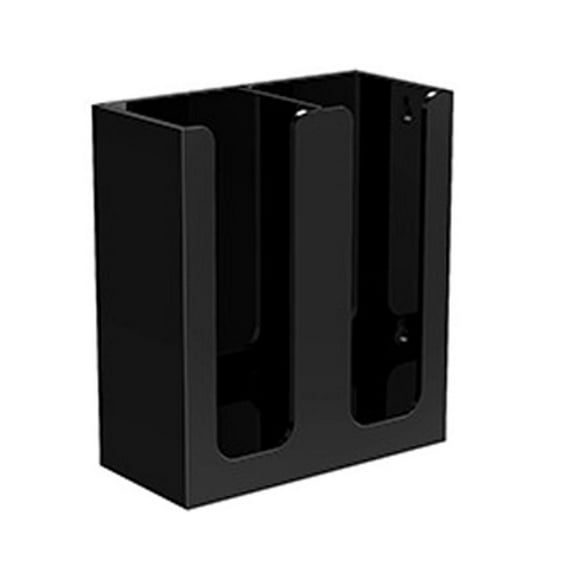 WeiLaiKeQi Disposable Cup Dispenser Coffee Capsule Holder Storage Kitchen Gadget Simple Paper Cup Organizer Disposable Paper Cups Holder 2 gird