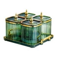 thumbnail image 1 of WeiLaiKeQi Dried Fruit Plate es Appetizer Serving Tray for Party Home Condiment green, 1 of 9