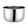 thumbnail image 1 of WeiLaiKeQi Electric Cooker Inner Pot Rice Cooker Inner Container Multiuse Thickened Stainless Steel Inner Pot for Kitchen Rice Household 6L, 1 of 9
