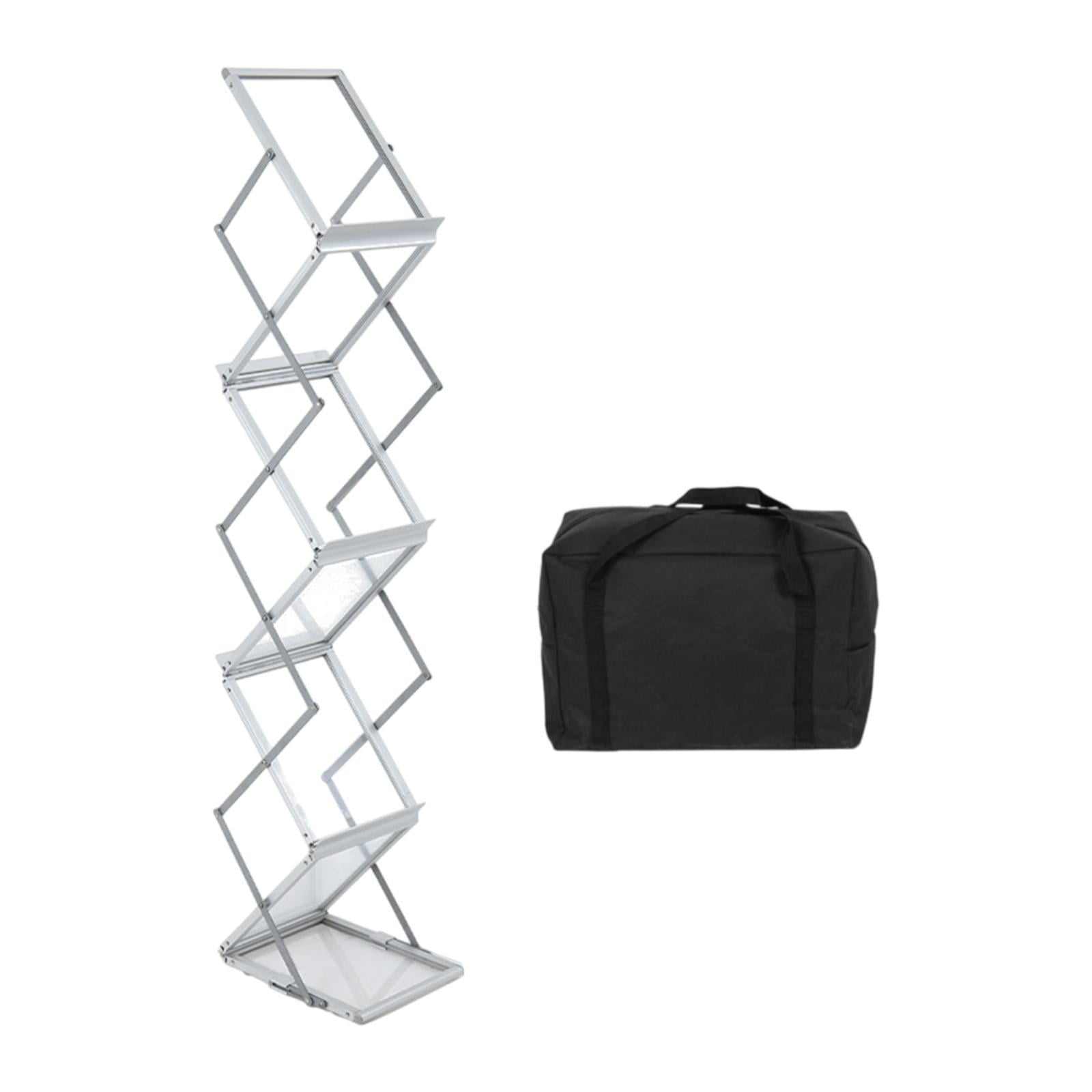 WeiLaiKeQi Foldable Rack Brochure Display Stand for Exhibition With Bag ...