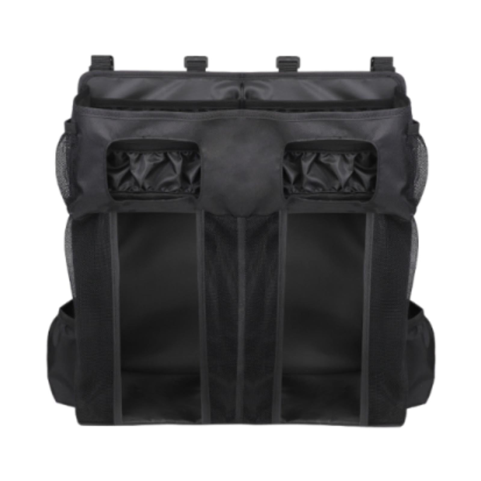 WeiLaiKeQi Hanging Diaper Organizer Spacious Changing Table Playard Baby Diaper Stacker Black