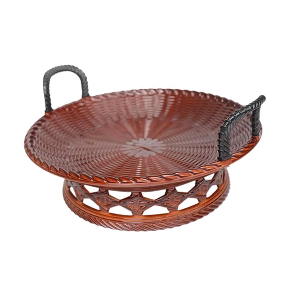 WeiLaiKeQi Japanese Sushi Plate Salad Sushi Board Snack Tray for Home Kitchen Tea House brown 25.5cmx11.5cm