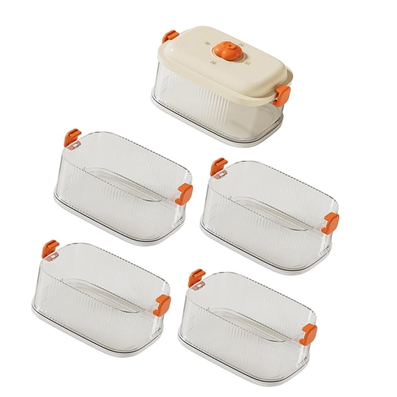 WeiLaiKeQi Rice Storage Container Stackable Rice Storage Bin for Grain Pet Food Oatmeal