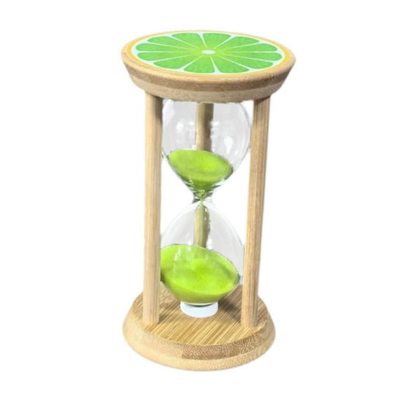 WeiLaiKeQi Sand Clock Timer 30 Minutes Novelty Sandglass Timer for Games Office Cooking green