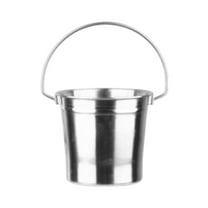WeiLaiKeQi Stainless Steel Ice Bucket Beer and Drinks Chill Container for Home Picnic BBQ S