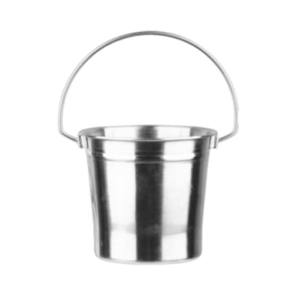 WeiLaiKeQi Stainless Steel Ice Bucket Beer and Drinks Chill Container for Home Picnic BBQ S