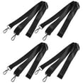 WeiWei 4pcs Horse Blanket Leg Strap Adjustable Elastic Leg Straps for