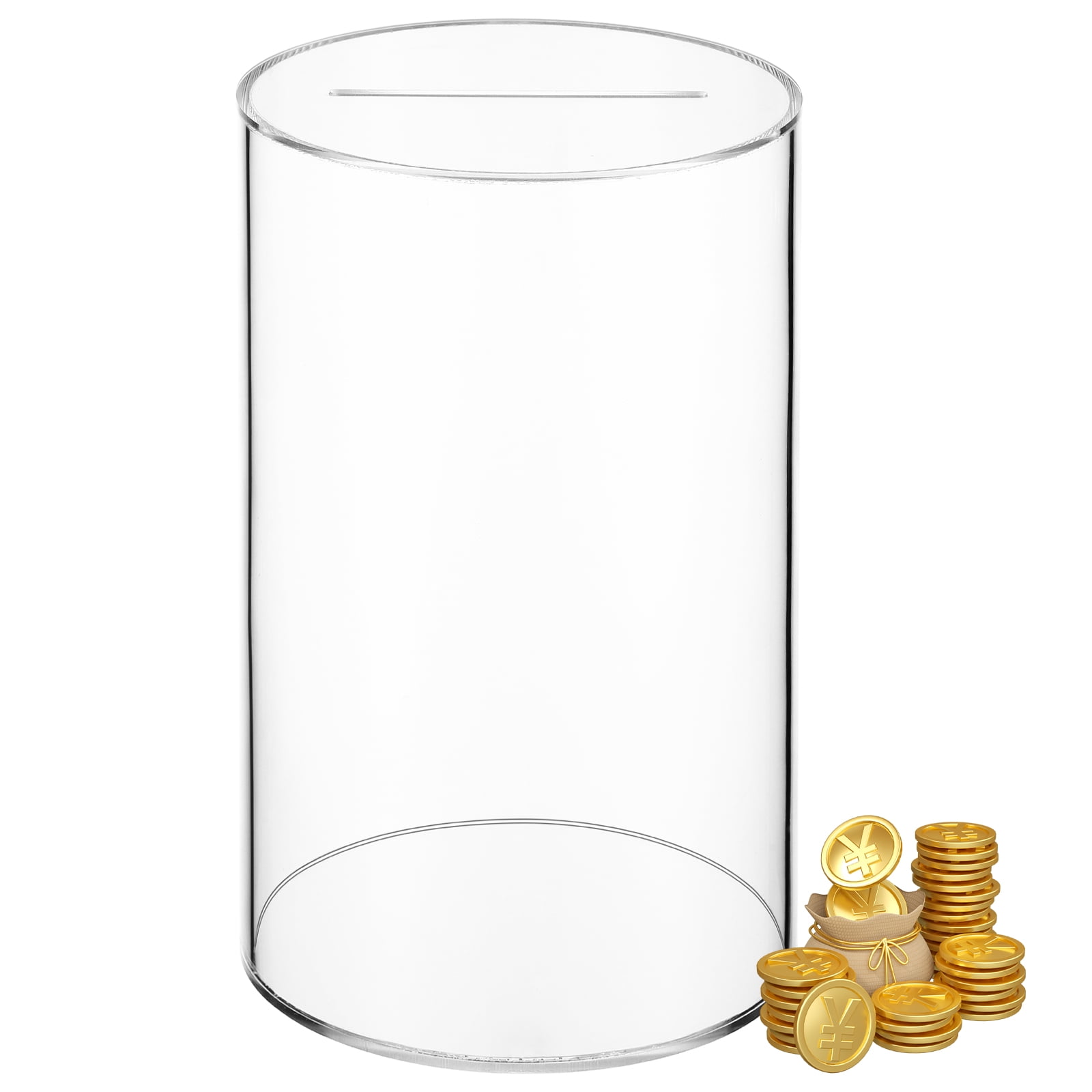 Clear Piggy Bank Money Saving Box Break To Open Piggy Bank Savings Jar