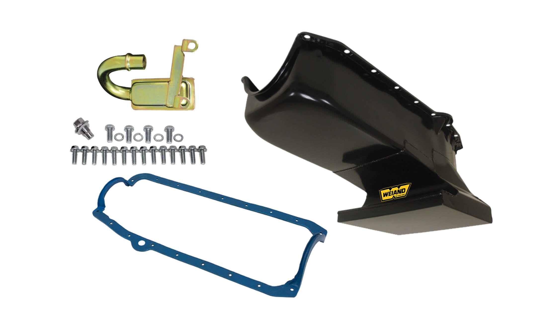 Weiand Engine Pan Kit SBC 5018WND Weiand Engine Pan Kit SBC 5018WND