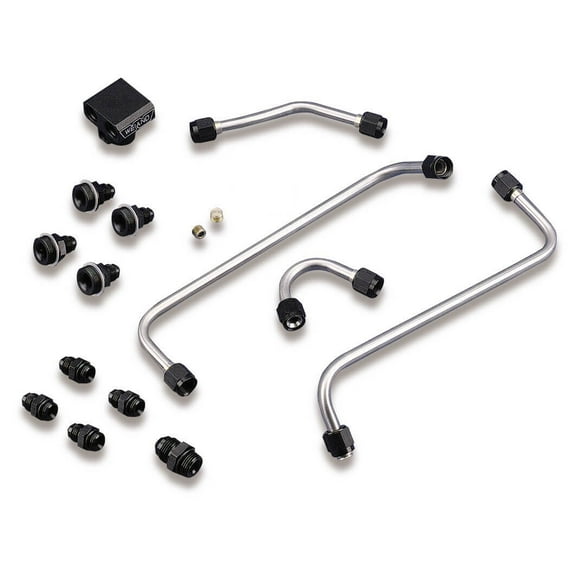 Weiand 7093 4150 Carb Fuel Line Kit