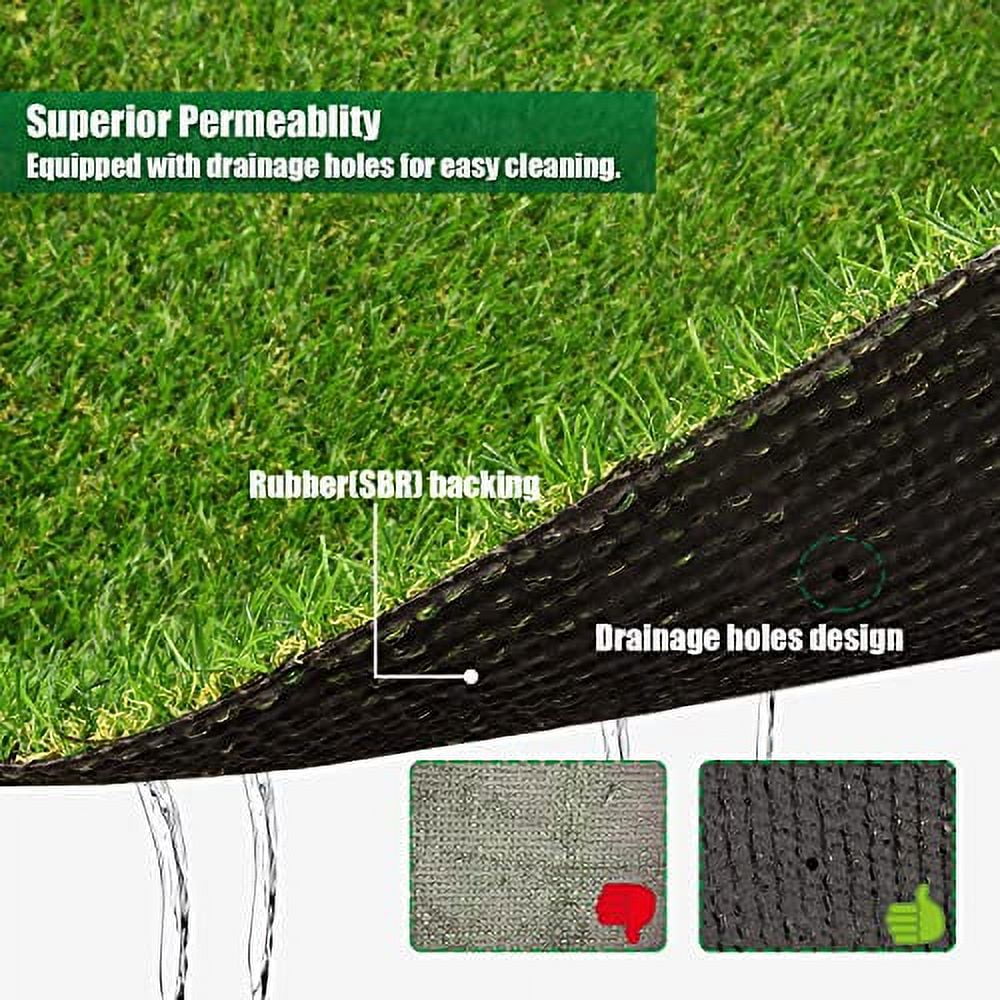4x6 Turf Rugs Grass Carpet Outdoor Artificial Grass Rug 4x6 Feet - Synthetic Turf ...