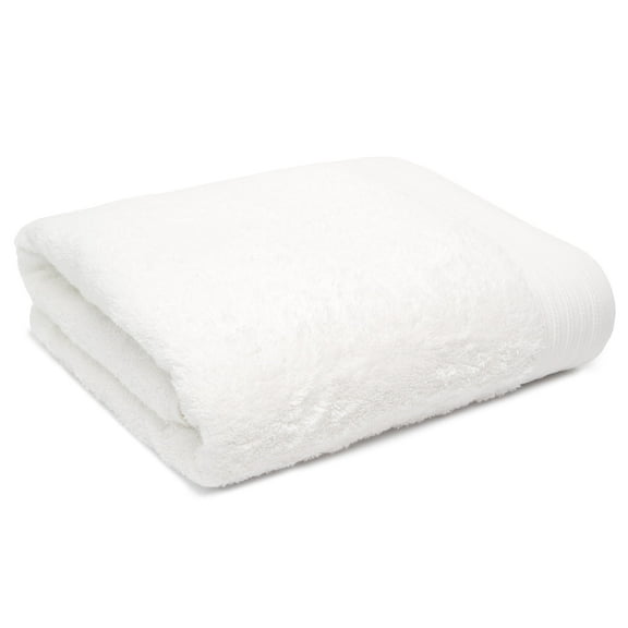 Weidemans 100% Cotton Bath Towels | Eco-Friendly Exclusive Bathsheet Towels Set of 1 (Size: 35" X 70") | Ultra Soft and Highly Absorbent Bath Towel Set, Gym, Hotel, Travel Camp, Pool Spa | White