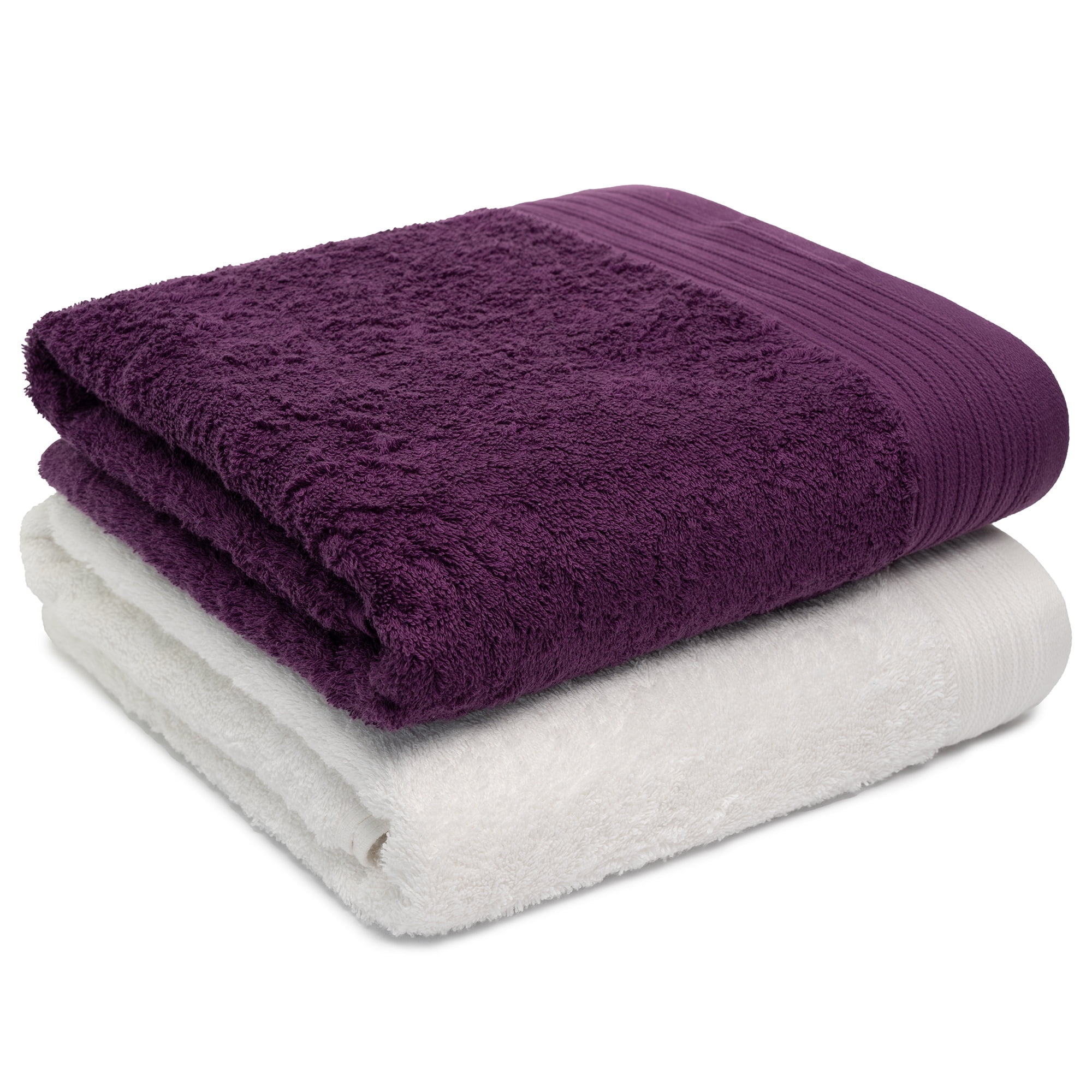 Weidemans 100 Cotton Bath Towels Eco Friendly Exclusive Bathsheet towels Set of 2 Size 35 X 70 Ultra Soft and Highly Absorbent Bath Towel Set Gym Hotel Travel Camp Pool Spa