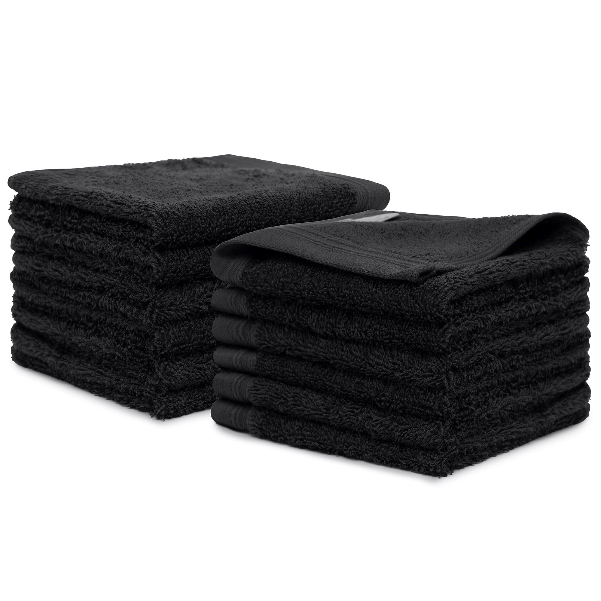 Weidemans 100% Cotton Washcloths 12 Pieces Towel Set | Fingertip ...
