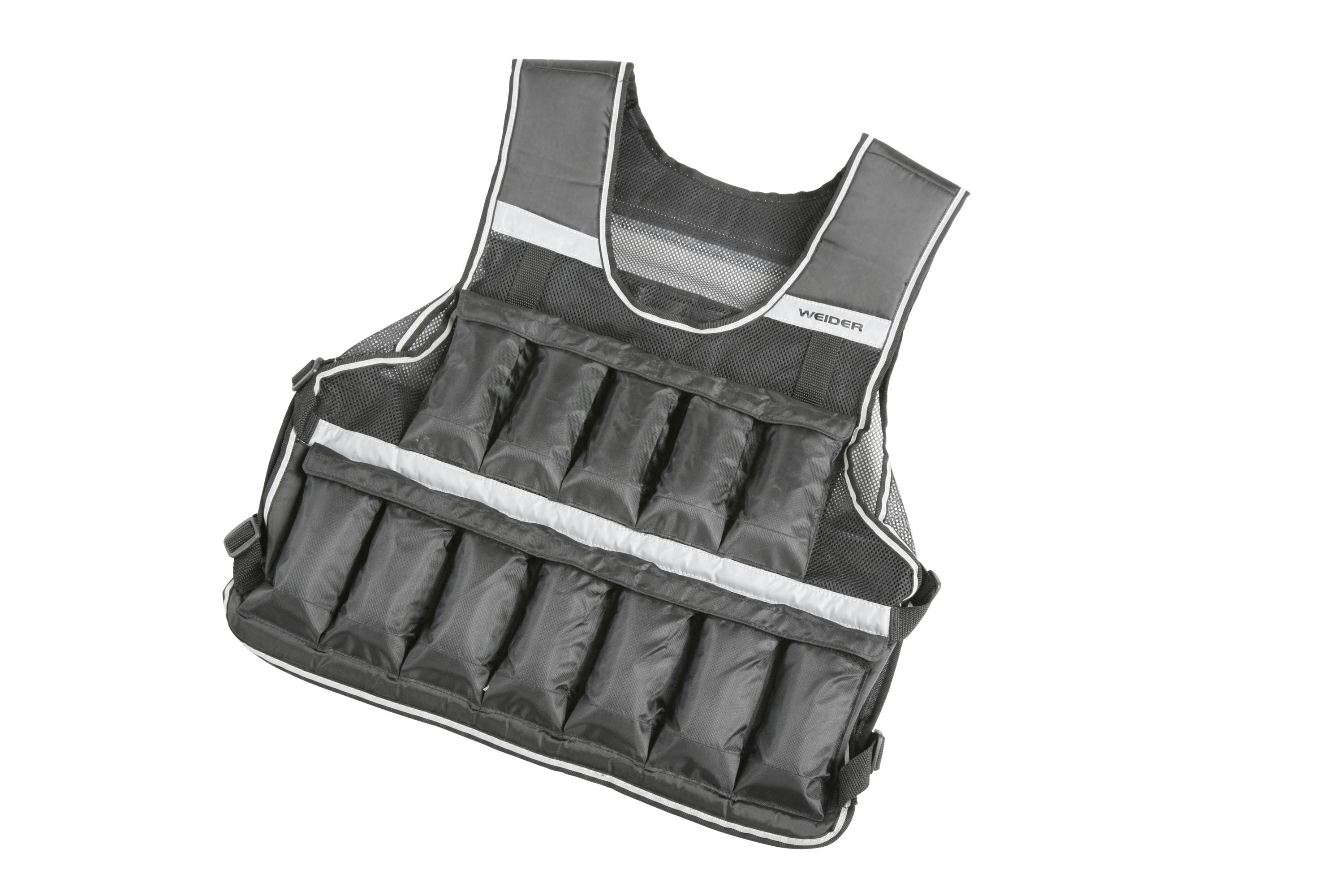 Weider 20 Lb. Adjustable Weighted Vest with Ventilated Design
