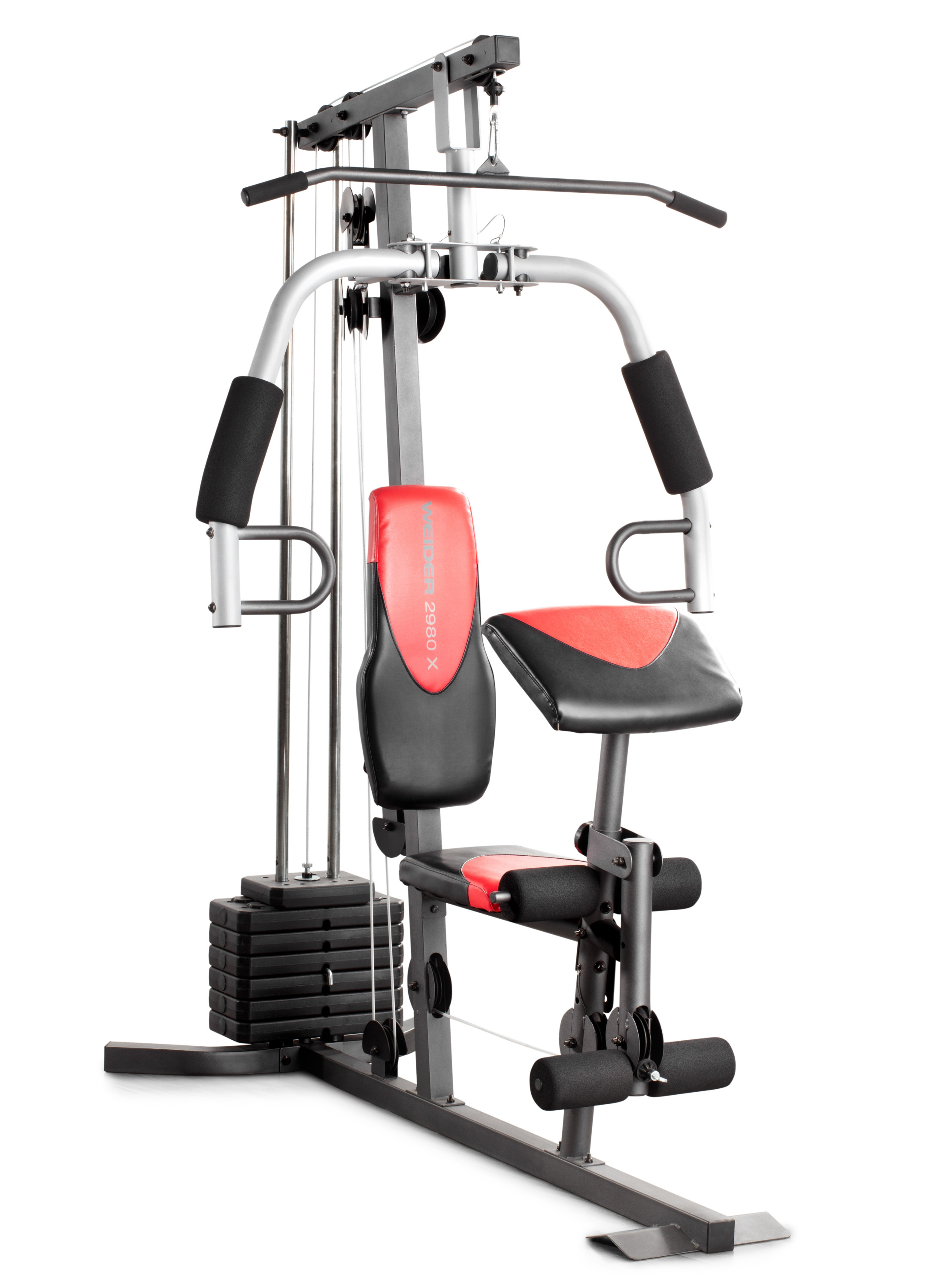 Weider 2980 X Home Gym System with 80 Lb. Vinyl Weight Stack - image 1 of 26