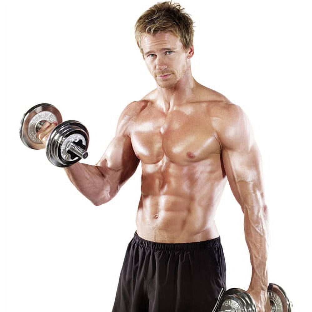 Weider 40 Lb. Chrome Dumbbell Set Walmart