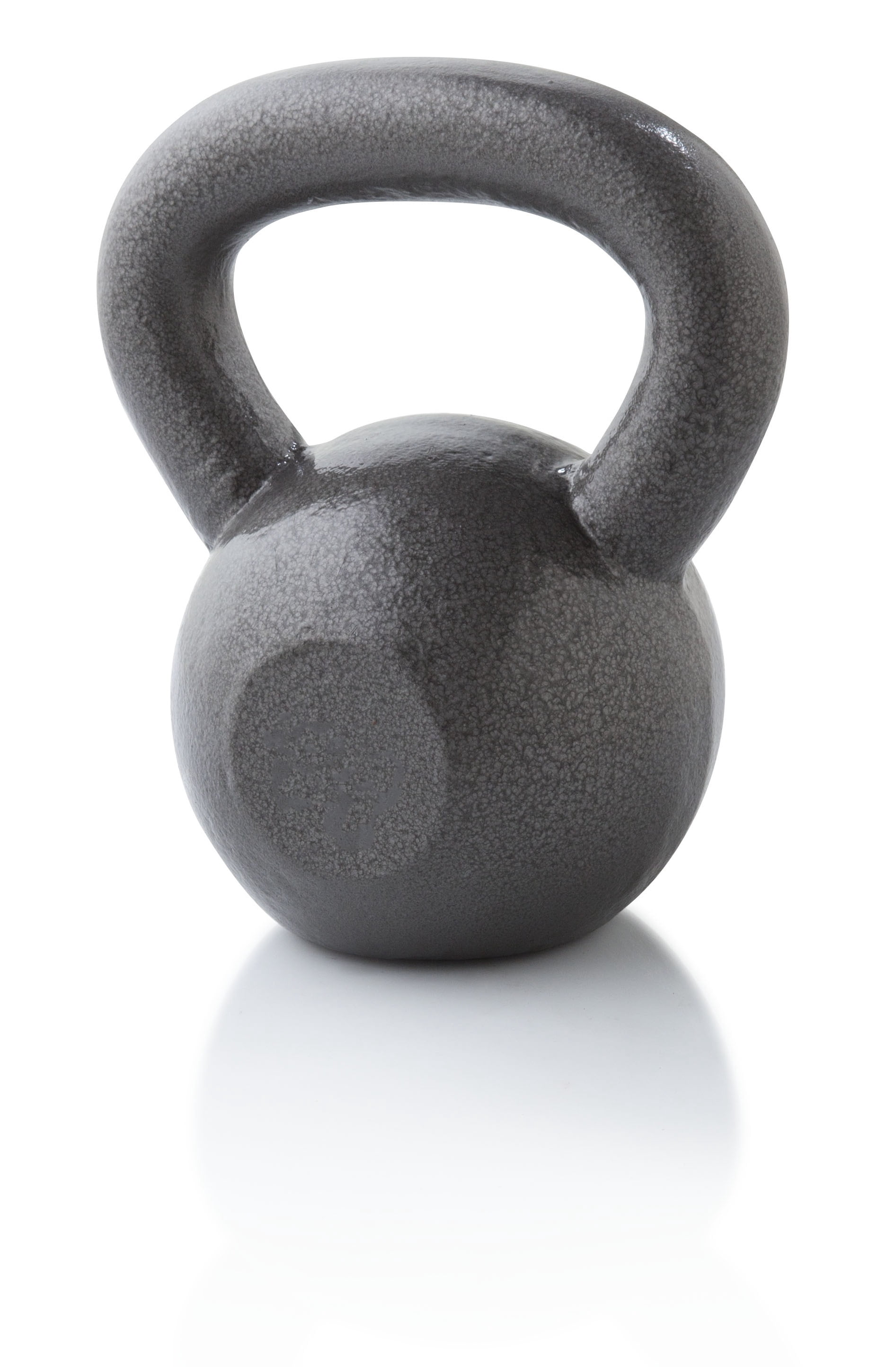 Weider 8 lb. Cast Iron Kettlebell with Hammertone Finish - Single