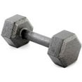 thumbnail image 1 of Weider Cast Iron Hex Dumbbell with Knurled Grip, 10 lbs, 1 of 3
