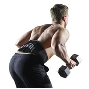 Weider Contoured Weight Belt for Squat, Deadlift, and Powerlifting Support - L/Xl
