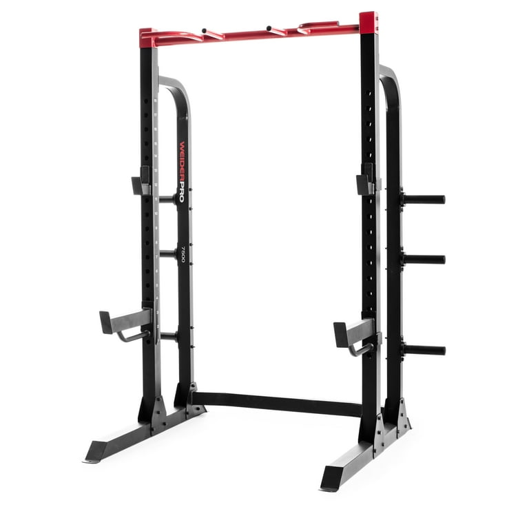 Weider Pro 7500 Power Rack with Integrated Weight Storage