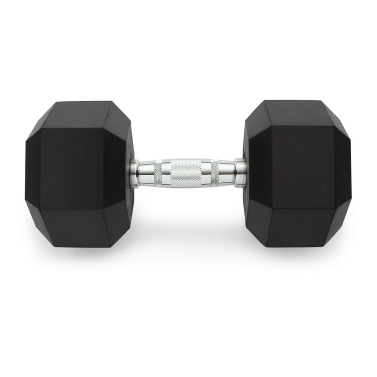 Weider Rubber Hex Dumbbell 70 lbs Sold Individually