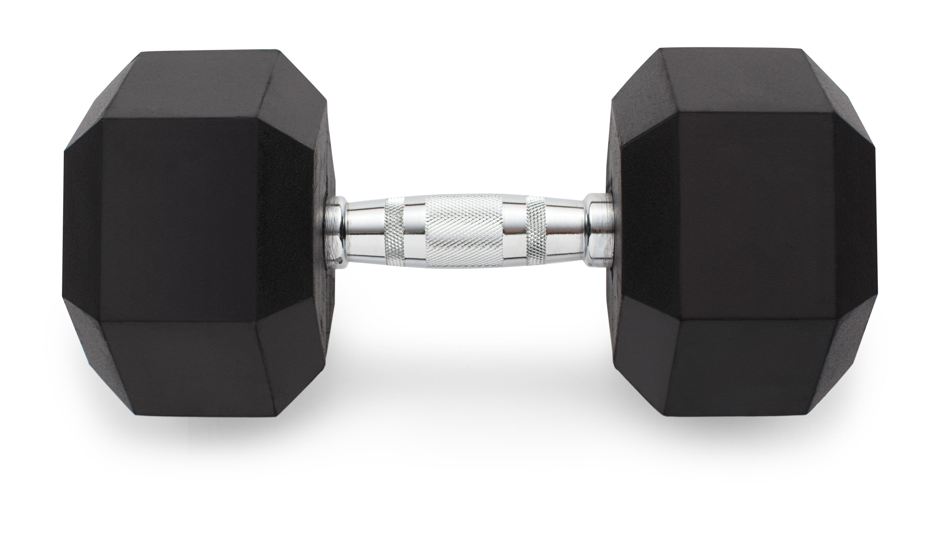 Weider Rubber Hex Dumbbell, 95 Lbs.