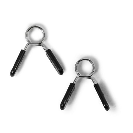 Weider Standard-Sized Spring Collar Clips with Plastic Handles