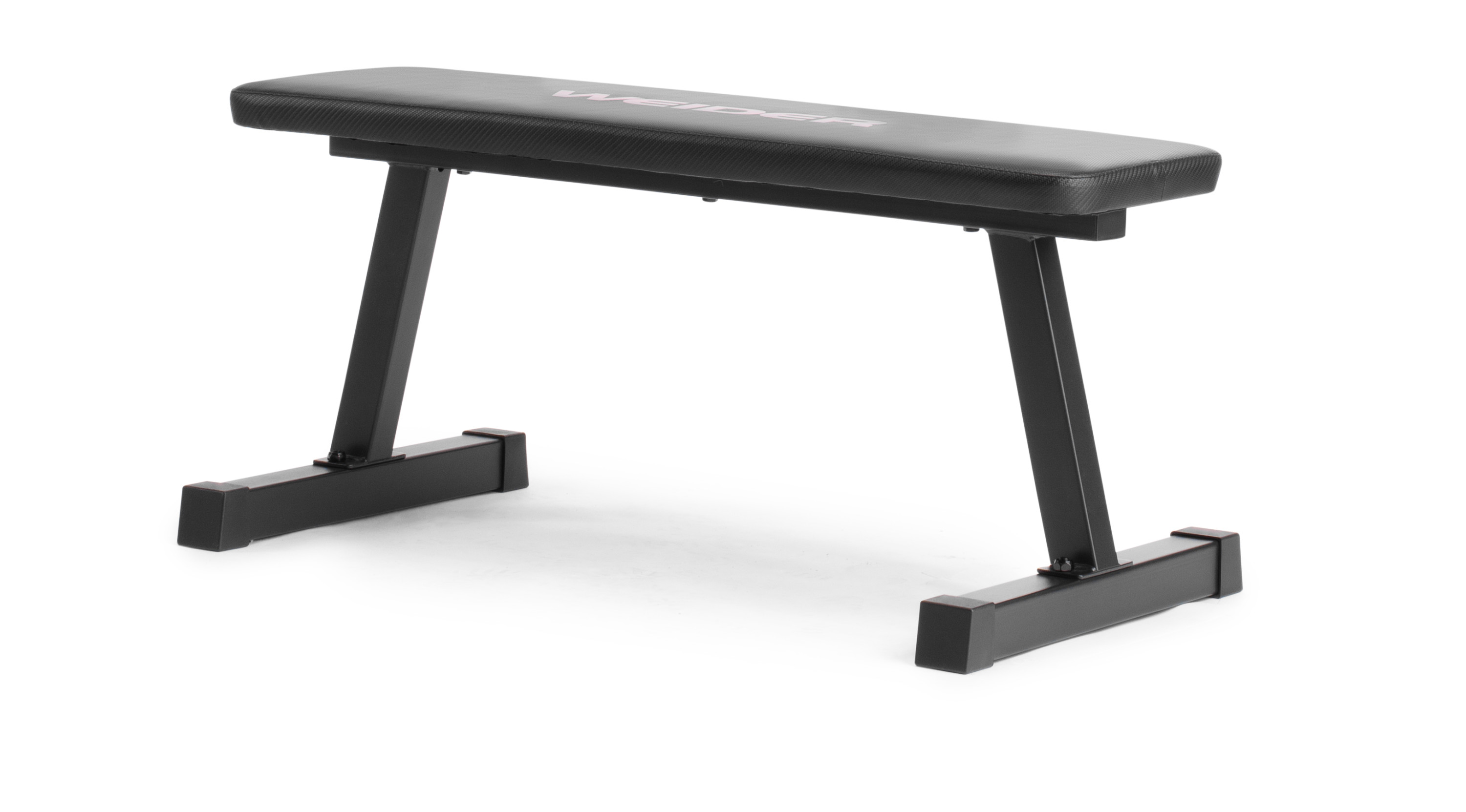 Weider Traditional Flat Bench with a Sewn Vinyl Seat, 460 lb. Weight Limit - image 1 of 13