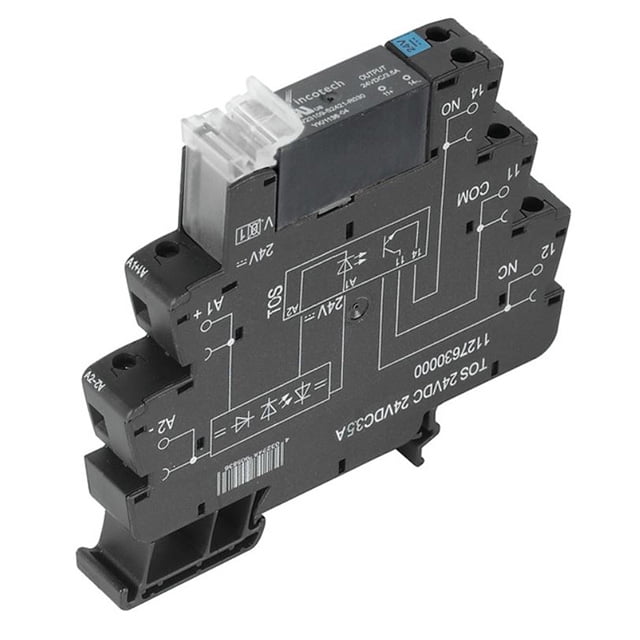 Weidmuller 1990960000, DIN Rail Terminal Blocks TOS 24VDC 24VDC5A ...