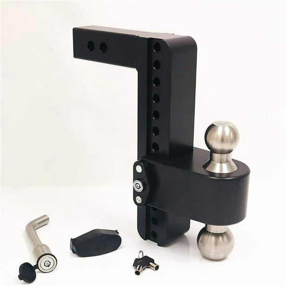 Weigh Safe 180 Hitch 10in Drop Hitch & 3in Shank (10K/21K GTWR) w/WS05 - Black Cerakote