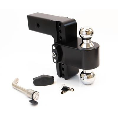 Weigh Safe 180 Hitch 6in Drop Hitch & 2.5in Shank (10K/18.5K GTWR) w/WS05 - Black Cerakote