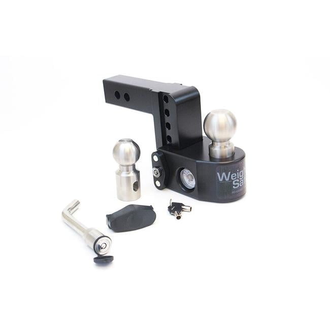 Weigh Safe® LTB6 2.5 KA CER BLA   Class 5 180 Hitch Adjustable 6" Drop Cerakote Black With