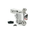 thumbnail image 1 of Weigh Safe Adjustable Trailer Hitch Ball Mount - 4" Adjustable Drop Hitch for 2.5" Receiver - Premium Heavy Duty Aluminum Trailer Tow Hitch w/ Stainless Steel Tow Balls (2" & 2 5/16") - 18,500 lbs, 1 of 8