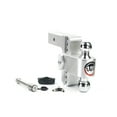 thumbnail image 1 of Weigh Safe Adjustable Trailer Hitch Ball Mount, 6" Adjustable Drop Hitch for 2.5" Receiver w/ 2 pc Keyed Alike Lock Set, Heavy Duty Aluminum Trailer Tow Hitch w/ Chrome Plated Tow Balls, 18,500 lbs, 1 of 8