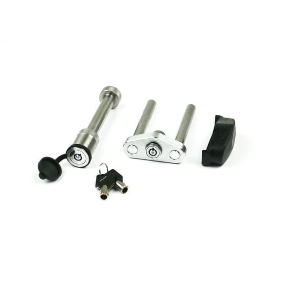 Weigh Safe TTMW4-2-XL-SET 4 in. Drop Truetow Middle Weight Distribution Hitch for 2 in. Receiver 12.5K with Lockset, Black
