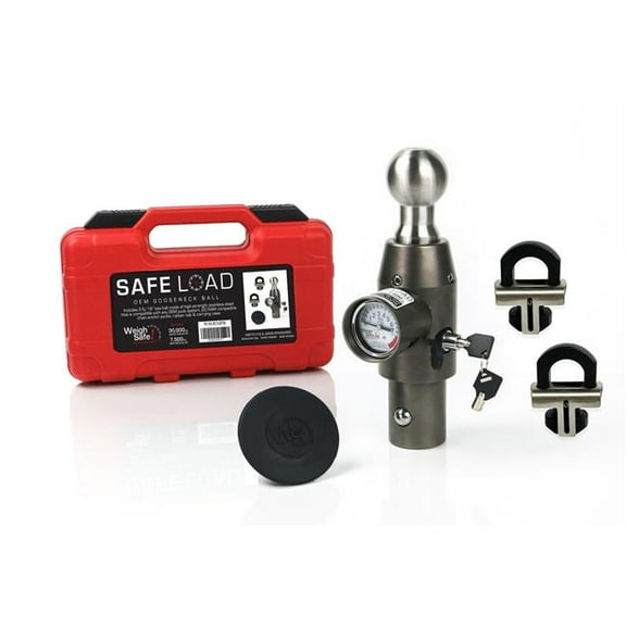 Weigh Safe WSOEMPR Hitches Safe Load OEM Gooseneck Ball with Ram Pucks