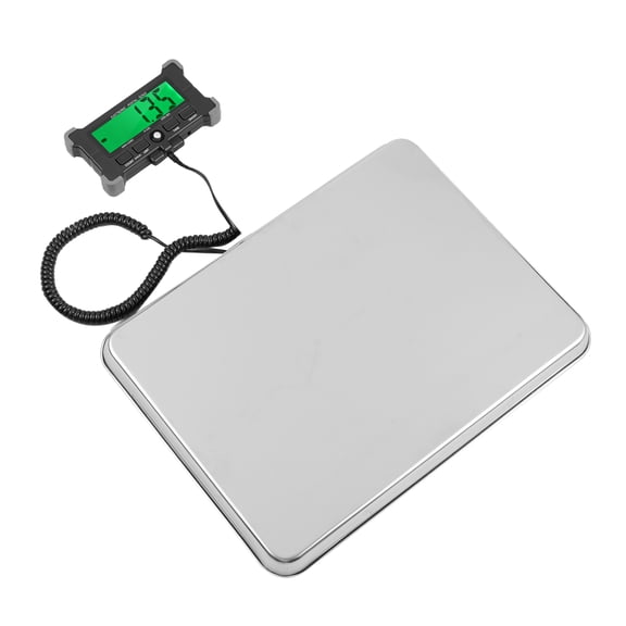 Weighbridge scale,264 Lbs Postal With Auto Off/data Scales With Auto With Lcd Display Stainless Steel Scale Steel Scale With Display Scales With Postal Scale Dsfen Buzhi Silver & Black 120kg