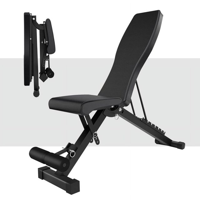 Weight Bench Adjustable Workout Bench for Home, Incline Bench for Bnech Press, Strength Training