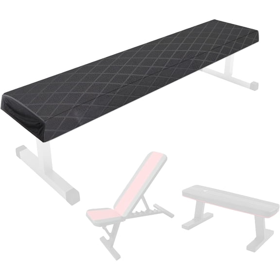 Weight Bench Cover, Dustproof Scratch-Resistant Workout Bench Cover Protect from Pets, Protection for Adjustable Flat Weight Fitness Bench, Adjustable Sit-up Bench Anti-Slip Washable