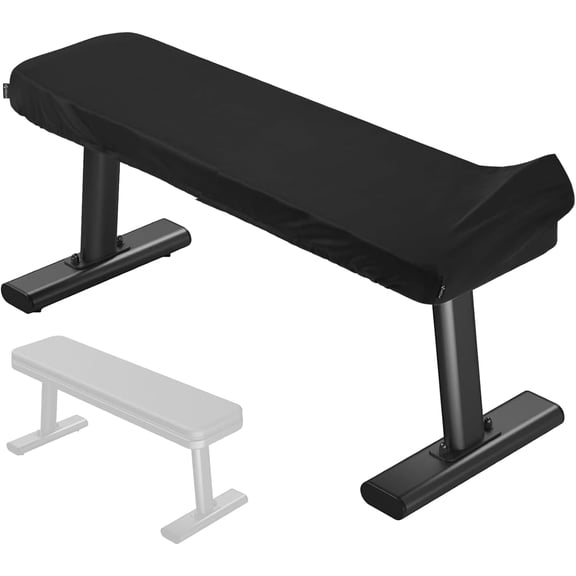 Weight Bench Cover for Home Gym, Waterproof Fitness Bench Protector with Anti-Slip Elastic Bottom, Washable Workout Bench Sleeve for Adjustable Weight Benches & Sit-Up Boards