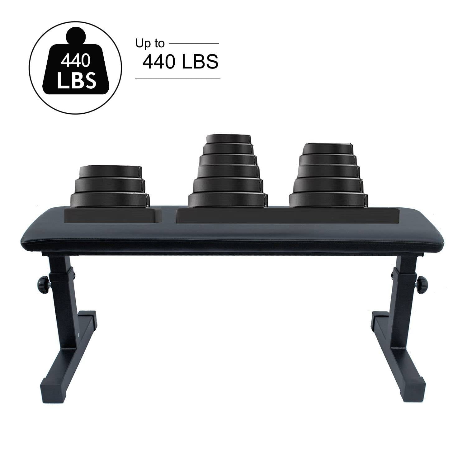 Weight Bench Flat Weight Bench Home Dumbbell Stool Home Fitness Strength Training Bench Comfortable Design,Adjustable Bench