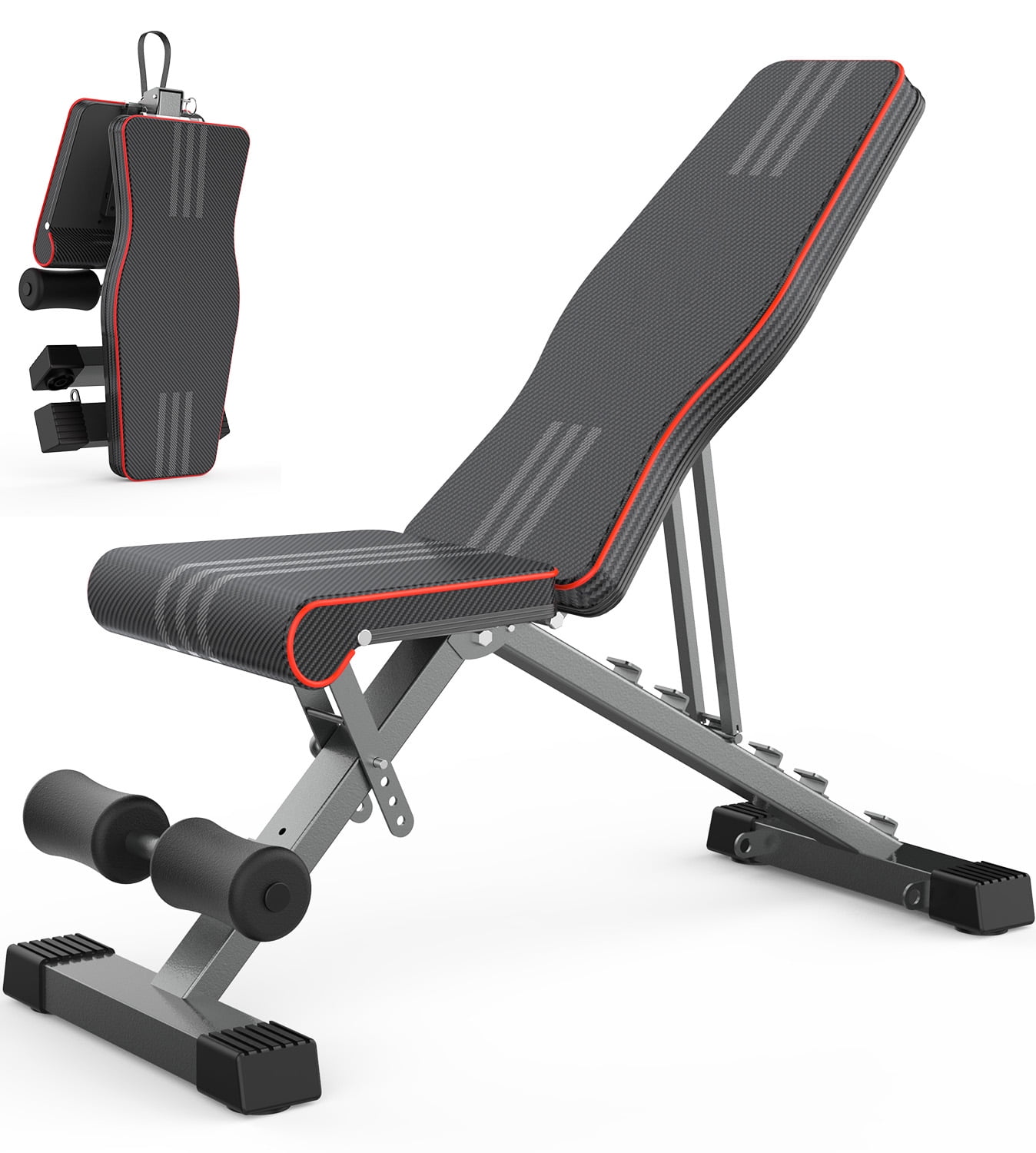 Weight Bench, Foldable Workout Bench Weights DprodoAdjustable Dumbbell 330lbs Bench Workout  for Home Gym